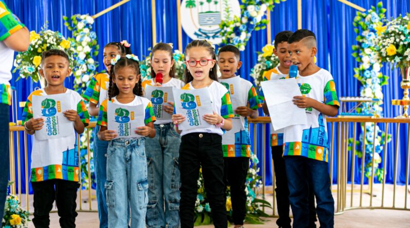 Solenidade cívica marca os 69 anos de Capitão de Campos