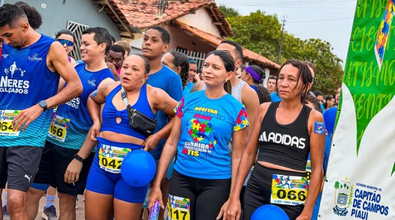 1ª Corrida de Conscientização do Autismo emociona Capitão de Campos