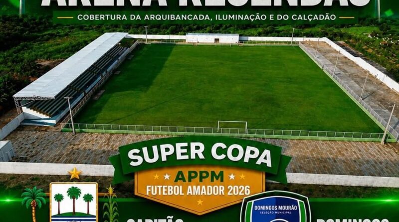 Inauguração da Arena Resendão acontece neste domingo em Capitão de Campos