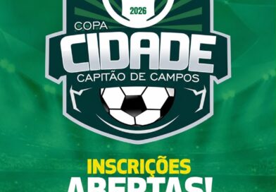 Inscrições para a Copa Cidade 2026 estão abertas em Capitão de Campos